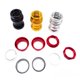 thumbnail image 5 of de impuestos, rodamiento de 34 mm, , dentero , falsificación, reparación de soldadura de impuestos para ruedas de carreras plegabl Oro DYNWAVEMX Auriculares externos para bicicleta, 5 of 5