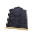 thumbnail image 3 of Prayer Rug, Worship Mat, Portable Area Rugs, Floor Carpet, Irregular Blanket, Prayer Carpet, Prayer Mat for Hajj Black Large, 3 of 8