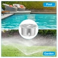 thumbnail image 6 of Uxcell Gutter Guard Filter, 2 Pack 304 Stainless Steel Downspout Strainer, Anti-Blocking Gutter Cleaning Tool, 3 Inch, 6 of 6