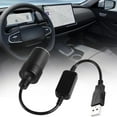 thumbnail image 1 of NAOJIE 12" USB to Cigarette Lighter Adapter,12V Cigarette Lighter Socket for Driving Recorder,GPS,Dash Camera,Perfect USB to Cigarette Lighter Plug Car Accessories, 1 of 7