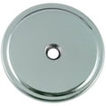 thumbnail image 4 of Stone Harbor Hardware Bi-Fold Closet Door Knob Backplate 1-3/4 Inches Satin Nickel, 4 of 8