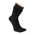thumbnail image 2 of Unique Bargains 1 Pair Five Toe Socks Soft Warmth Socks for Women Black, 2 of 6