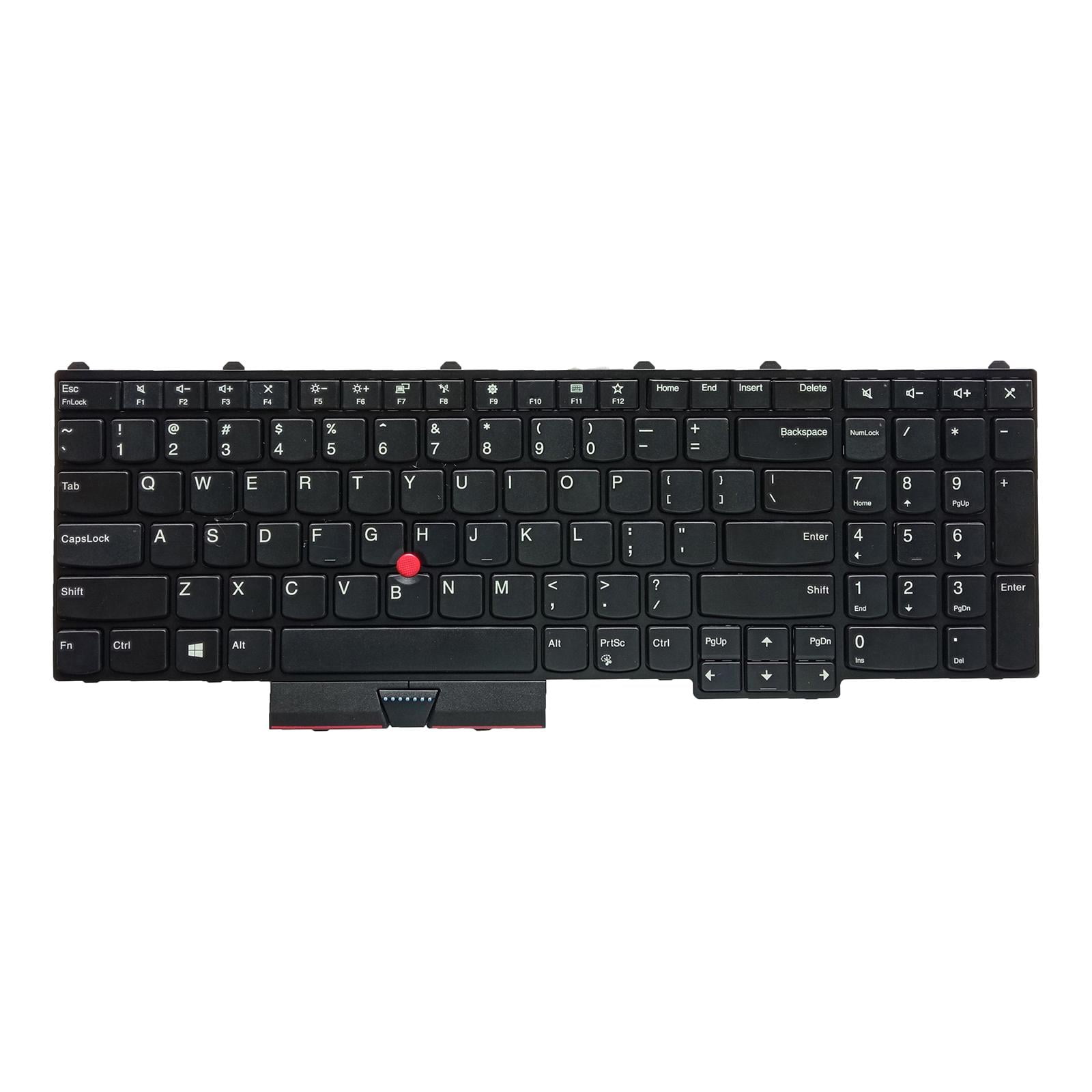 Laptop Replacement Keyboard/ US Layout English Black with Pointing / for 01HW200 SN20M15446