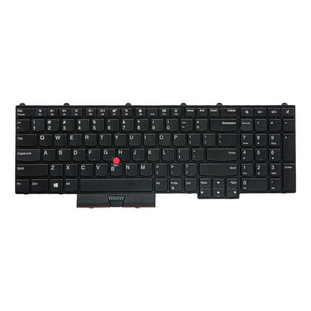 Laptop Replacement Keyboard/ US Layout English Black with Pointing / for  01HW200 SN20M15446 01HW282 Replace/