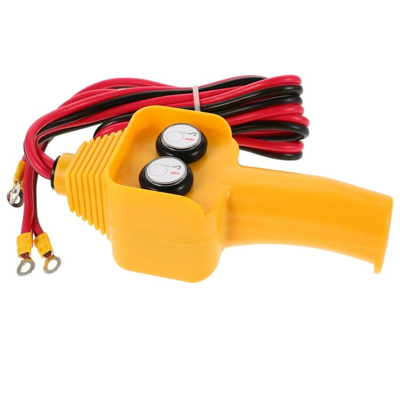 FRCOLOR Winch Hand Control Assembly 12v/24v Practical Winch Switch Part Electric Plastic Winch Switch Replacement Part Winch Supplies