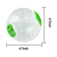 thumbnail image 6 of Leyfeng Pet Toys, Hamster Exercise Ball, Small Animal Hamster Toy Running Exercise Jogging Wheel, Hamster Activity Clear Ball, Suitable for Small Mice, 6 of 8