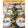 thumbnail image 4 of 13 Inch Round Placemats Set of 4, Easter Rabbits Non Slip Heat Insulation PP Table Mats, Cartoon Bunny Eggs Animal Blue Washable Place Mats for Kitchen Dining Party Table Decor, 4 of 7