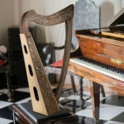 Design Toscano Celtic Rosewood Heather Harp
