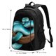 thumbnail image 5 of Balery Blue Viper Snake Mochila con carga USB para hombre y mujer - Mochila impermeable y antirrobo para laptop con puerto USB para viajes, trabajo, 5 of 7