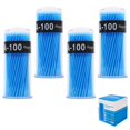 thumbnail image 1 of Shintop 400 cepillos desechables microaplicadores ideales para dental/oral/maquillaje (azul 0.098 in), 1 of 1