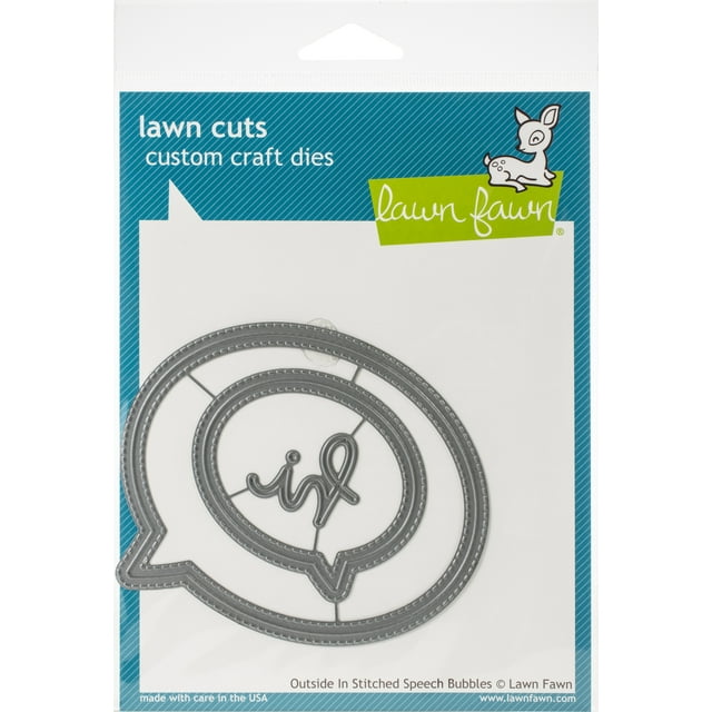 Lawn Fawn Outside In Stitched Speech Bubbles