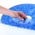 thumbnail image 2 of SlipX Solutions Blue Round Vinyl Non-Slip Bath Mat, 23" x 23", 2 of 5
