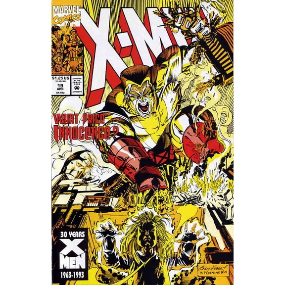 X-Men (2nd Series) #19 VF ; Marvel Comic Book