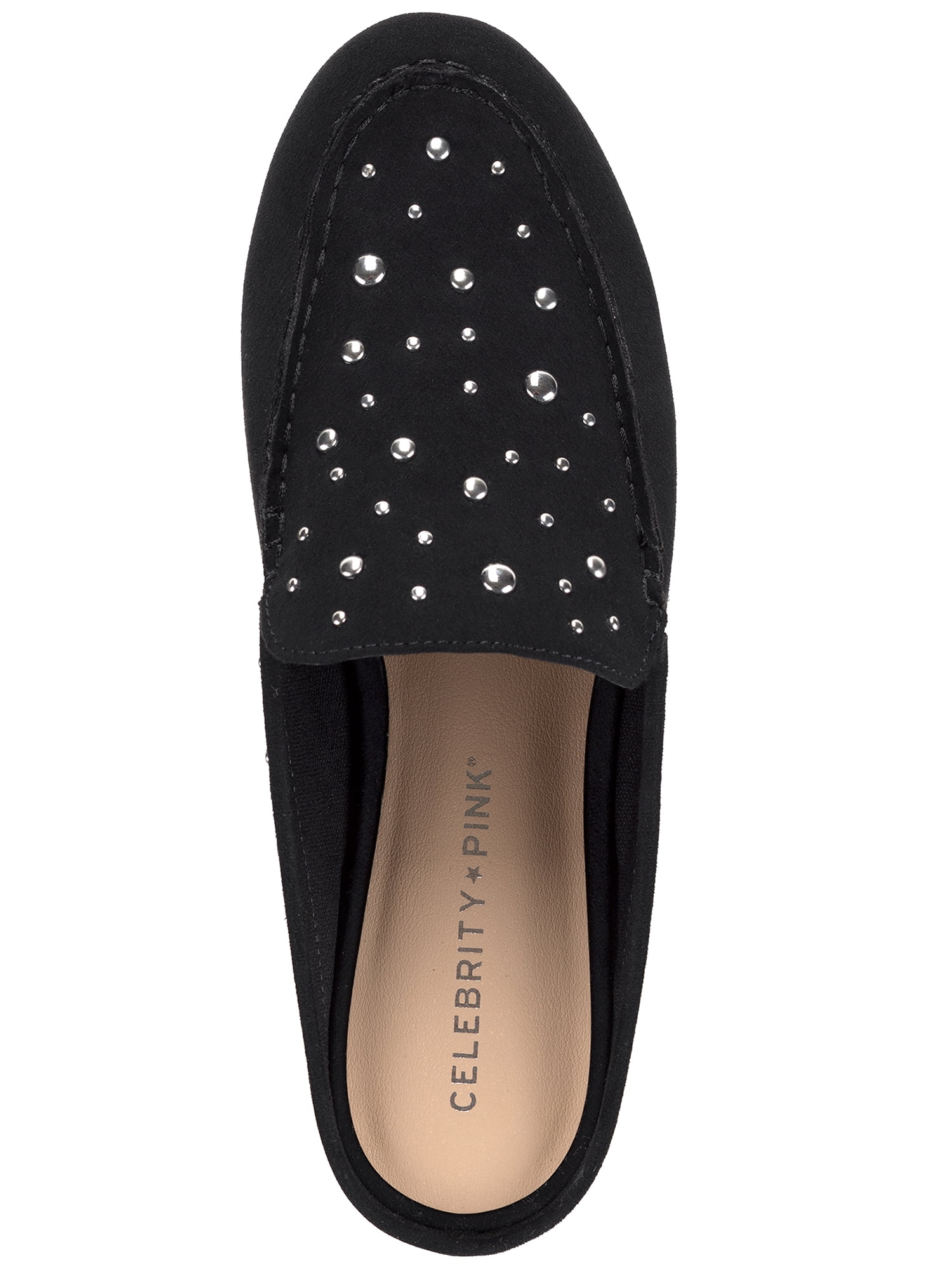 Celebrity Pink's Womens Effie Studded Mule