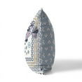 thumbnail image 3 of Birdsong Bouquet Vase Throw Pillow with Removable Cover in Beige 16x16, 3 of 6
