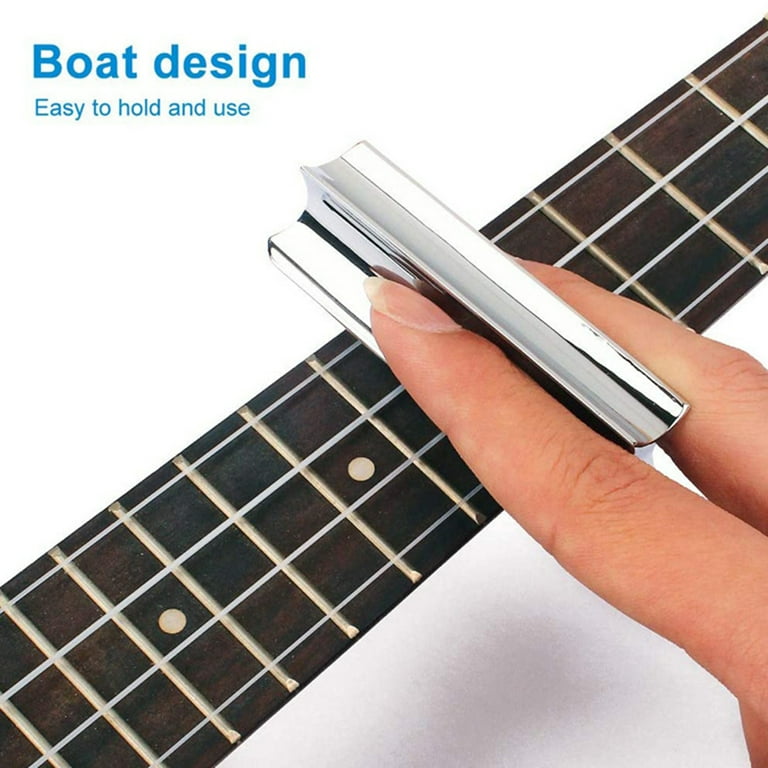Cheers.US Slide Bar Professional Anti rust Zinc Alloy Electric Guitar Slider Guitar Steel Bar Slide Tone Bar for Lap Steel Guitar Hawaiian Guitar