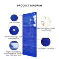 thumbnail image 3 of Electronicheart Pocket Chart File Organizer Schedule Bag Office Multipurpose Space Saving Daily Literature Paper Holder Classroom Supplies, 3 of 6