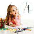 thumbnail image 3 of PTOOTP Math Compass Set Multi-Color Portable Drawing Tools for Students 5 Pieces Supplies, 3 of 8