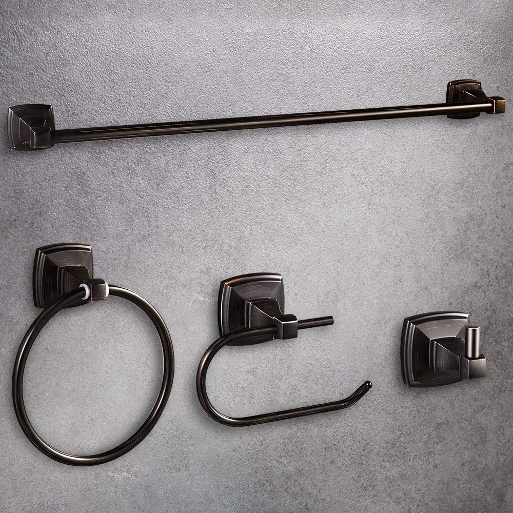 Black Oil Rubbed Brass Wall Mounted Bathroom Accessories Towel Holder eset004 