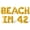 Gold, variant on Letter Balloons - BEACH IM 42 16" Inch Alphabet Letters Foil Mylar Balloon 42nd Birthday Party Banner (Gold)