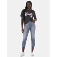 thumbnail image 2 of Barbie Logo Graphic Tee with Short Sleeves, Women's, 2 of 5