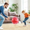 thumbnail image 5 of RUIG Hopper Ball for Adults & Teens 16+, 17.7 in Bouncy Ball with Handle, Sit On Hippity Hop Exercise with Air Pump, Active Play for Family Activities & Indoor/Outdoor Sports, 5 of 9