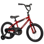 Huffy 16 Rock It Boys’ Kids’ Bike, Fits Riders 42”-48”, EZ Build, Red