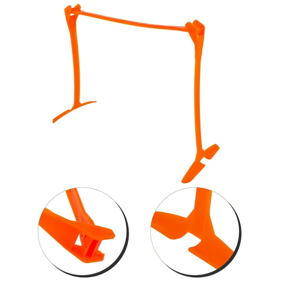 Raindrops Agility Hurdles Football Training Fitness 41.00X33.00X19.00CM Orange