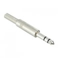 thumbnail image 3 of POCREATION Zinc Alloy Stereo Male Plug, Stereo Plug, For Guitar Mixer, 3 of 7