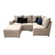 thumbnail image 2 of Sala Esquinera El Bazar Store Frigg Beige 230x150 cm Tela Lino Nacional Modular, 2 of 5