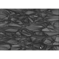 thumbnail image 1 of Ahgly Company Machine Washable Indoor Rectangle Transitional Charcoal Black Area Rugs, 2' x 4', 1 of 7