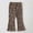 A-01, variant on Toddler Pants Kids Leopard Print Knitted Flared Trousers Breathable Casual Trendy Fit Girls 2-3Y