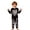 3-Black, variant on JAJAHO Toddler Boys Halloween Pajamas Glow In The Dark Skeleton Pjs 2 Piece Pant Sets Kids Halloween Clothes 2-8T