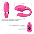 thumbnail image 3 of Vibrador Clitorial Punto G Juguete Sexual para Mujer con 10 Modos de Vibración, Vibradorador Mujer Estimulación anal, Recargable ImpermeableHA624, 3 of 4