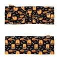 thumbnail image 2 of Daiia Bee and Honey Printed Handmade Baby Headbands Soft Stretchy Hair Bands with Bows for Newborn Infant Baby Toddler Girls, 2 of 5