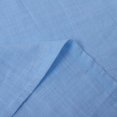 thumbnail image 6 of LIIPEE Summer Solid Color Shirt For Men Short Sleeve Band Collar Button Up Shirts Male Comfortable Breathable Versatile Tops,S, 6 of 8