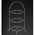 thumbnail image 2 of Elegant Stainless Steel Dessert Display Stand, Space Saving And Easy Storage For Brunch Buffet, 2 of 5