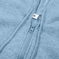 thumbnail image 6 of Dwelliawo Sweat Suits for Men 2 Piece Hoodie and Sweatpants Solid Color Casual Pullover Hoodies Joggers Sport Pants Set Fleece Fall Winter Suits with Pockets Light Blue S, 6 of 7