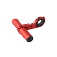 thumbnail image 3 of Extension de Guidon de Vélo de Route en Alliage Vis de Support de Vélo Aluminium Métal Anti-Rouille Support de Téléphone Portable de Cyclisme Extérieur avec Vis d'Installation Rouge, 3 of 6