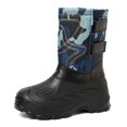 thumbnail image 1 of Zapatos de pesca en la nieve resistentes al frío, zapatos de invierno antideslizantes para hombres, zapatos de algodón con forro polar grueso e impermeable de EVA, 1 of 4
