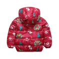 thumbnail image 3 of BULLPIANO 1-6T Kids Boys Girls Winter Coats Snowsuit Toddler Baby Hoods Puffer Down Jacket Warm Windproof Outwear, 3 of 12