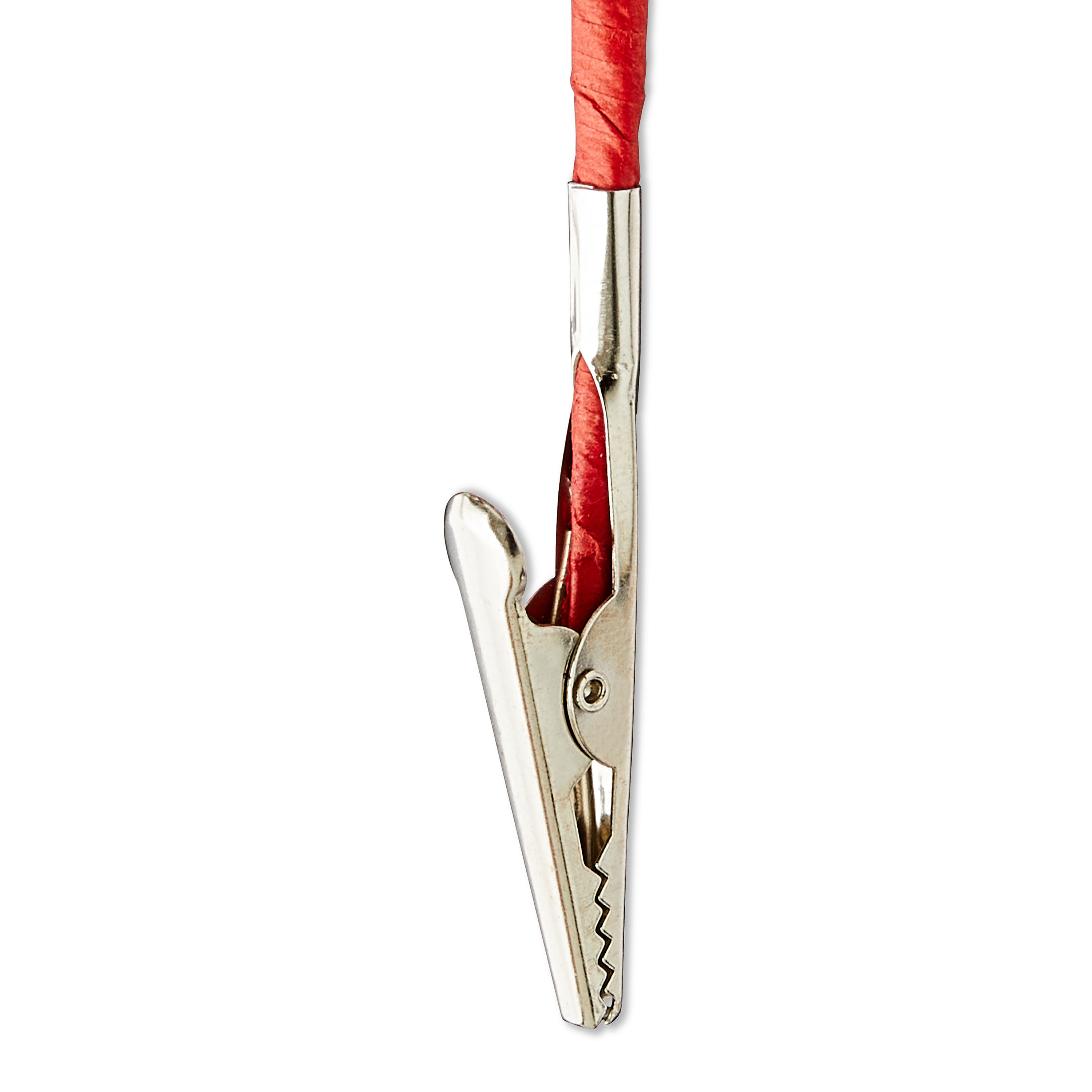 Curly Glitter Decorative Christmas Clip, Red and White, 7", by Holiday Time