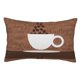 thumbnail image 1 of Fotbe Coffee Cafe Cup Funda de Almohada Decorativa Estilo Occidental, Lujo en Algodón, Fundas para Almohadas King, Cojín Estampado para Decoración del Hogar-14"x20", 1 of 6