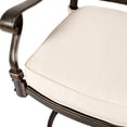 thumbnail image 5 of Christopher Knight Home Outdoor Swivel Chairs with Cushion, Set of 2, Hammered Bronze, 5 of 8
