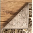 thumbnail image 7 of Linon Home Decor Serape Area Rug Collection, Brown and Ivory, 2' x 3', 7 of 7