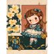 thumbnail image 1 of Pintura de diamante 5D DIY Kit de niña de taladro redondo completo Decoración para el hogar Artesanía (V2842) FLhrweasw Nuevo, 1 of 9