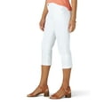 thumbnail image 2 of Lee Riders Women's Belted Cuffed Capri Jean, 2 of 6
