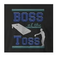thumbnail image 2 of 9 Crowns Tees Men's Major League Cornhole (Boss-black, Small), 2 of 3