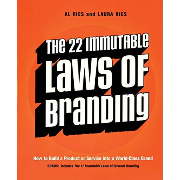Pre-Owned The 22 Immutable Laws of Branding, 9780060007737, 0060007737, Paperback, First Edition edition