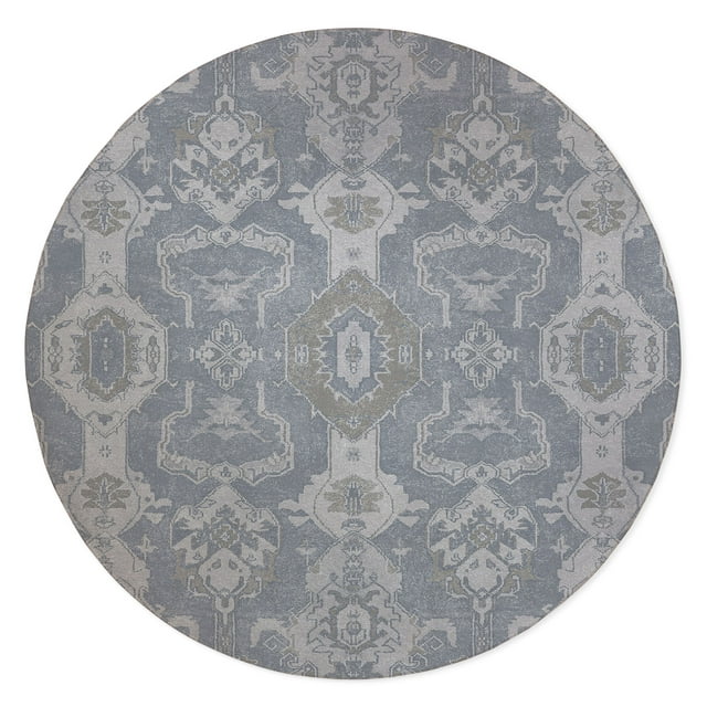 Mahal Light Blue Office Mat by Kavka Designs